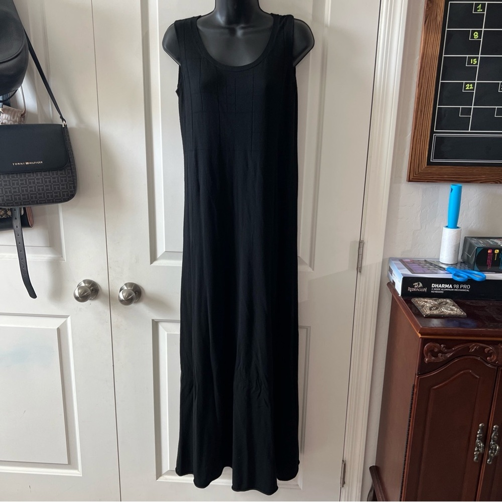 Lafayette 148 New York Black Maxi Dress
